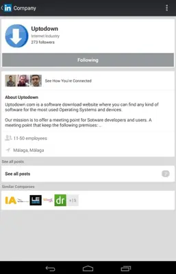 LinkedIn android App screenshot 11