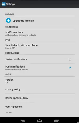 LinkedIn android App screenshot 13
